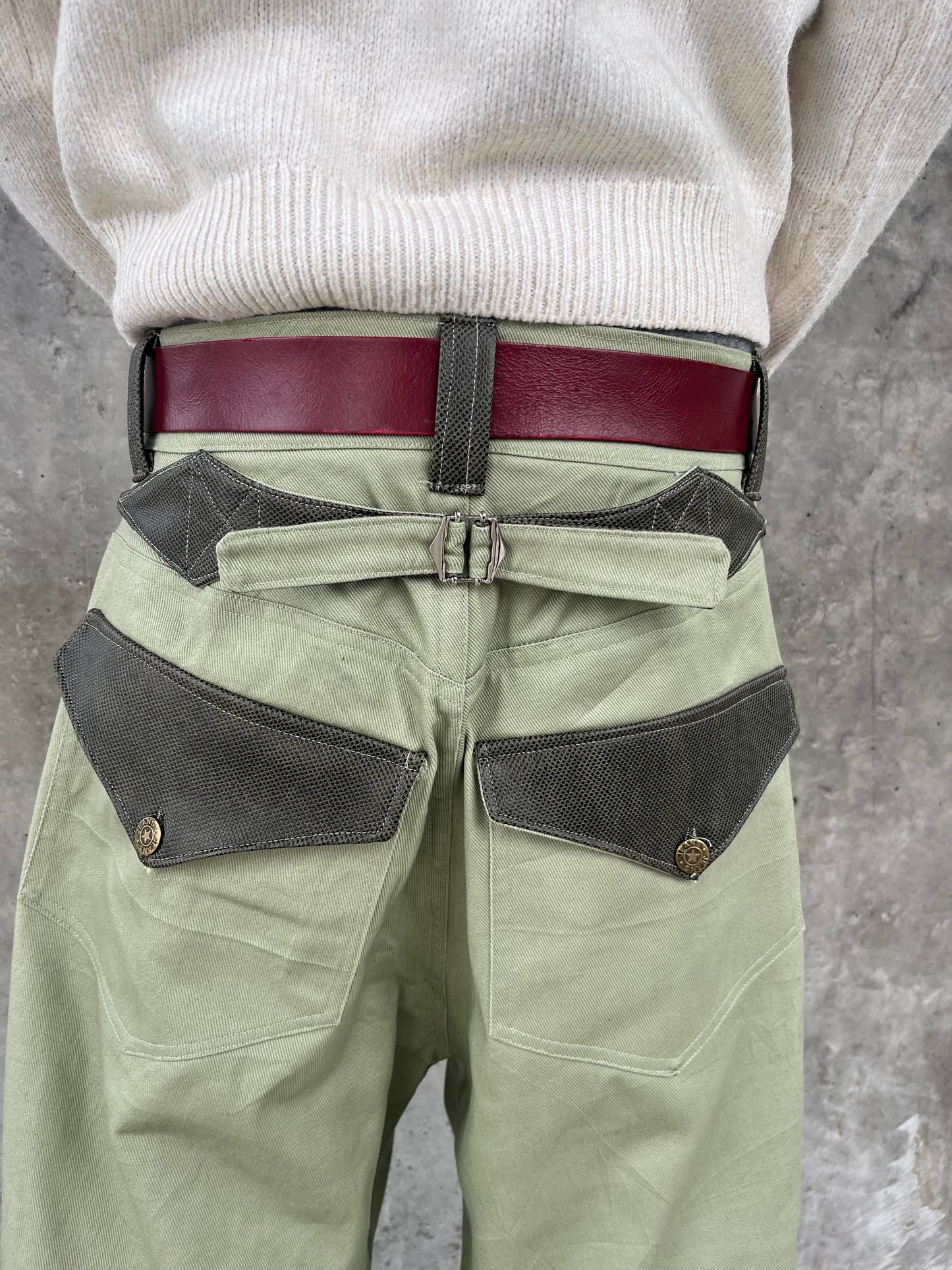 GREEN SNAKE DENIM